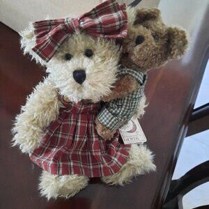 Collectible Boyds Bear Set Momma with Baby